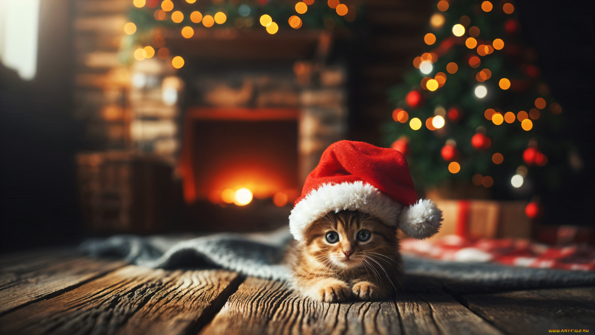 3д, графика, праздники, , holidays, кот, кошка