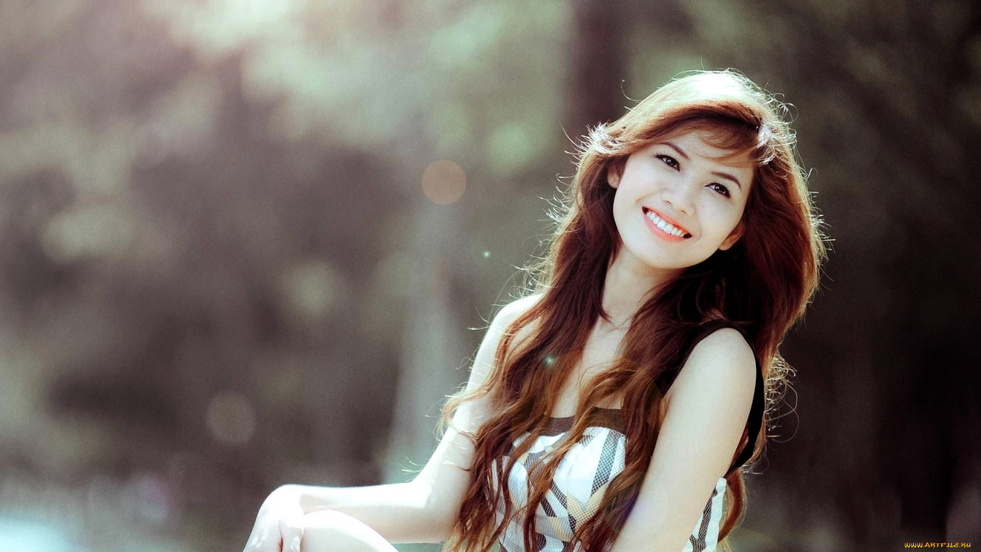 девушки, -, брюнетки, , шатенки, шатенка, платье