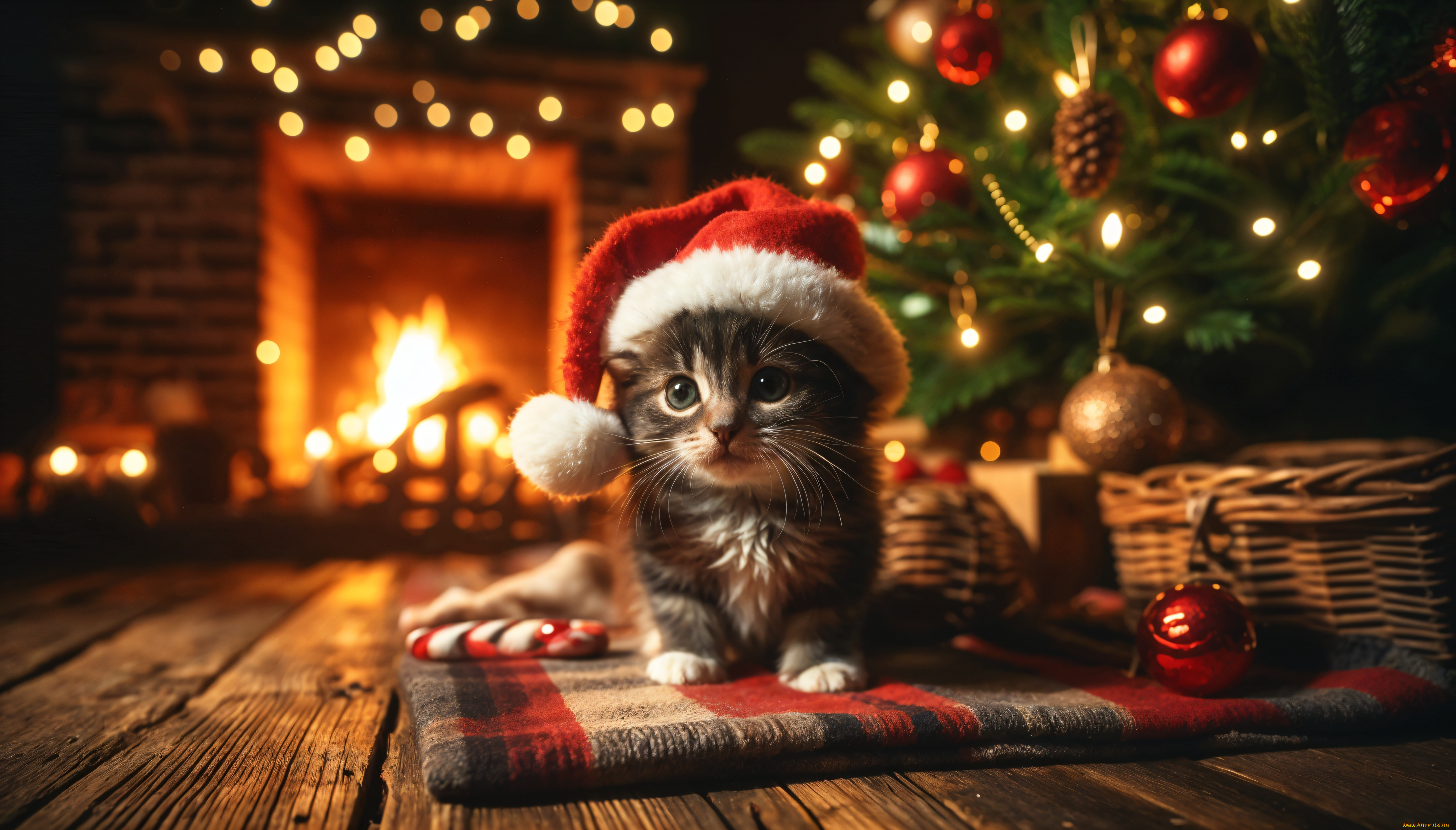 3д, графика, праздники, , holidays, кот, кошка