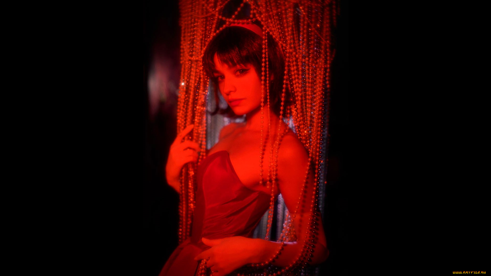 девушки, карина, салахутдинова, , tenletters, брюнетка, платье, бусы