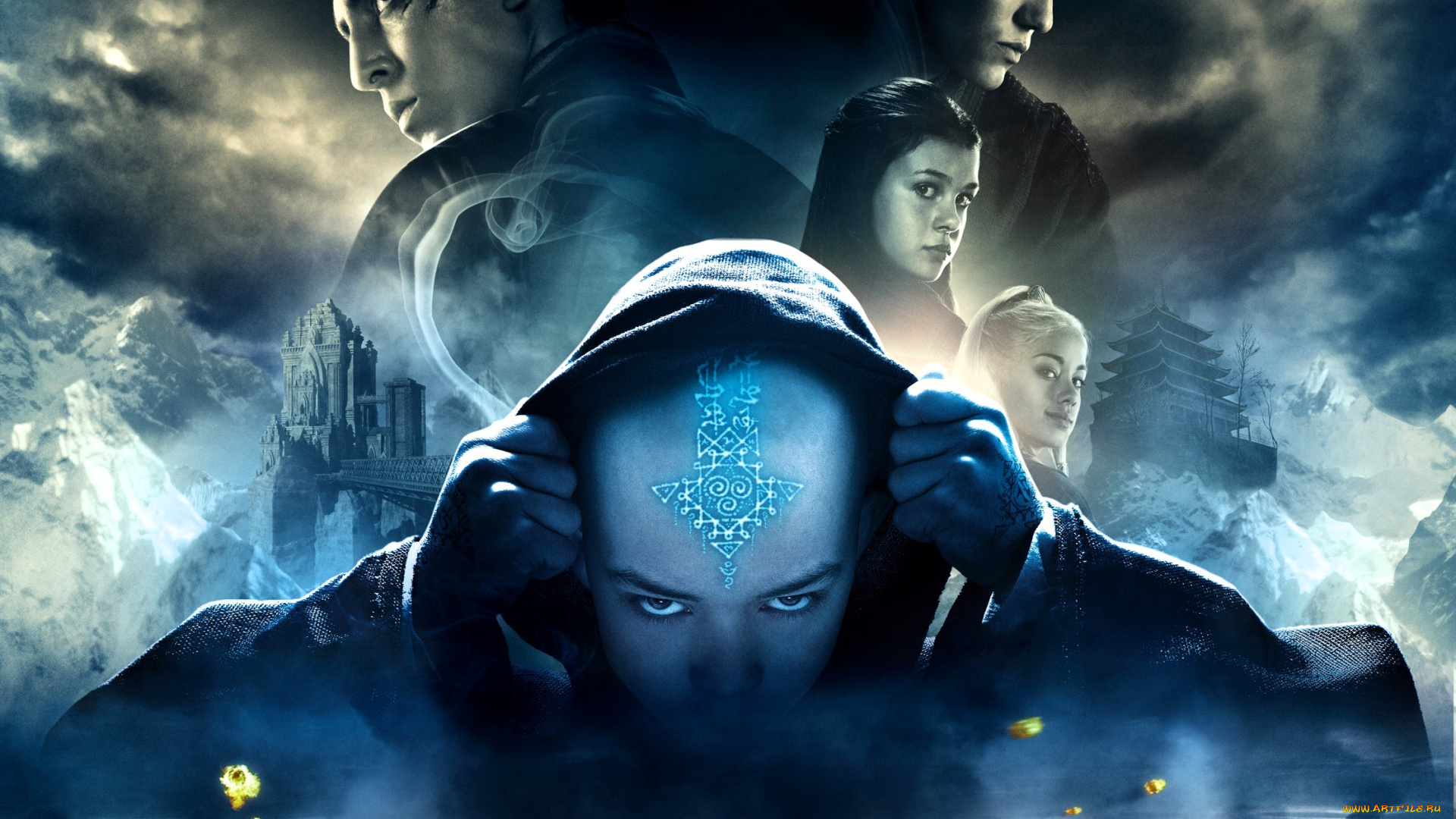 кино, фильмы, avatar, , the, last, airbender, персонажи, аватар, магия, капюшон