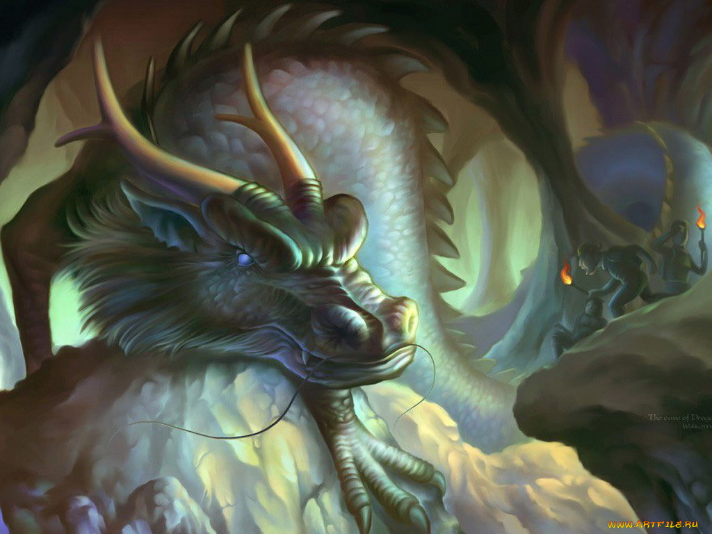 фэнтези, драконы