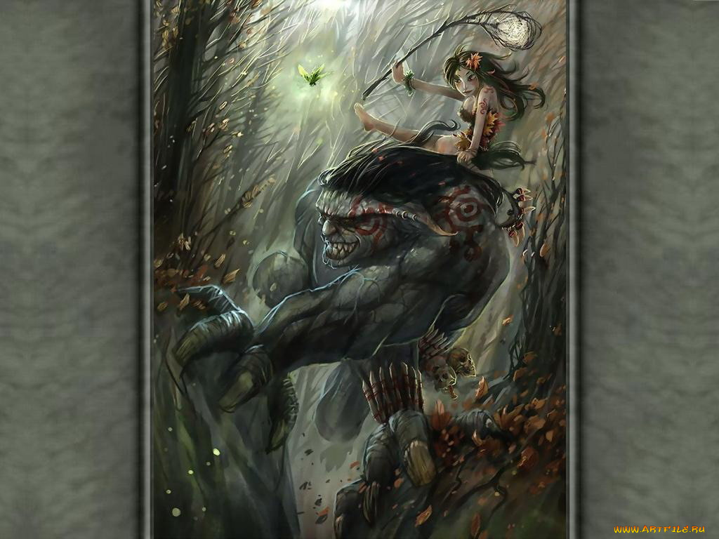 фэнтези, красавицы, чудовища