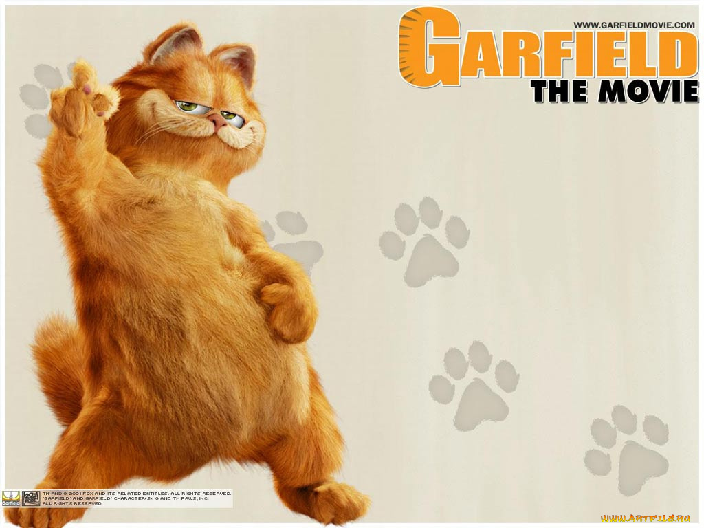 кино, фильмы, garfield, the, movie