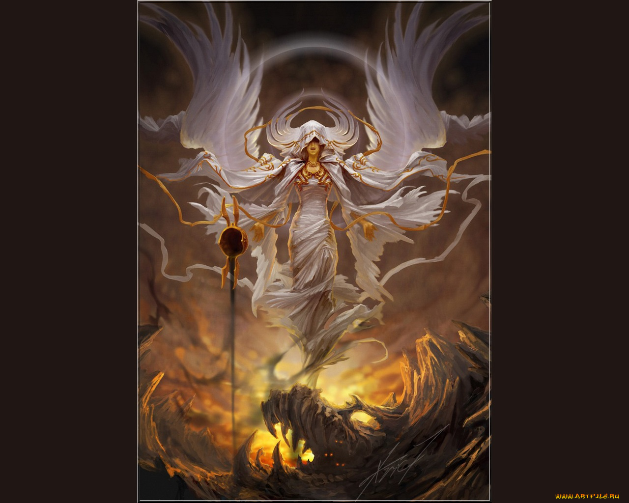 фэнтези, ангелы