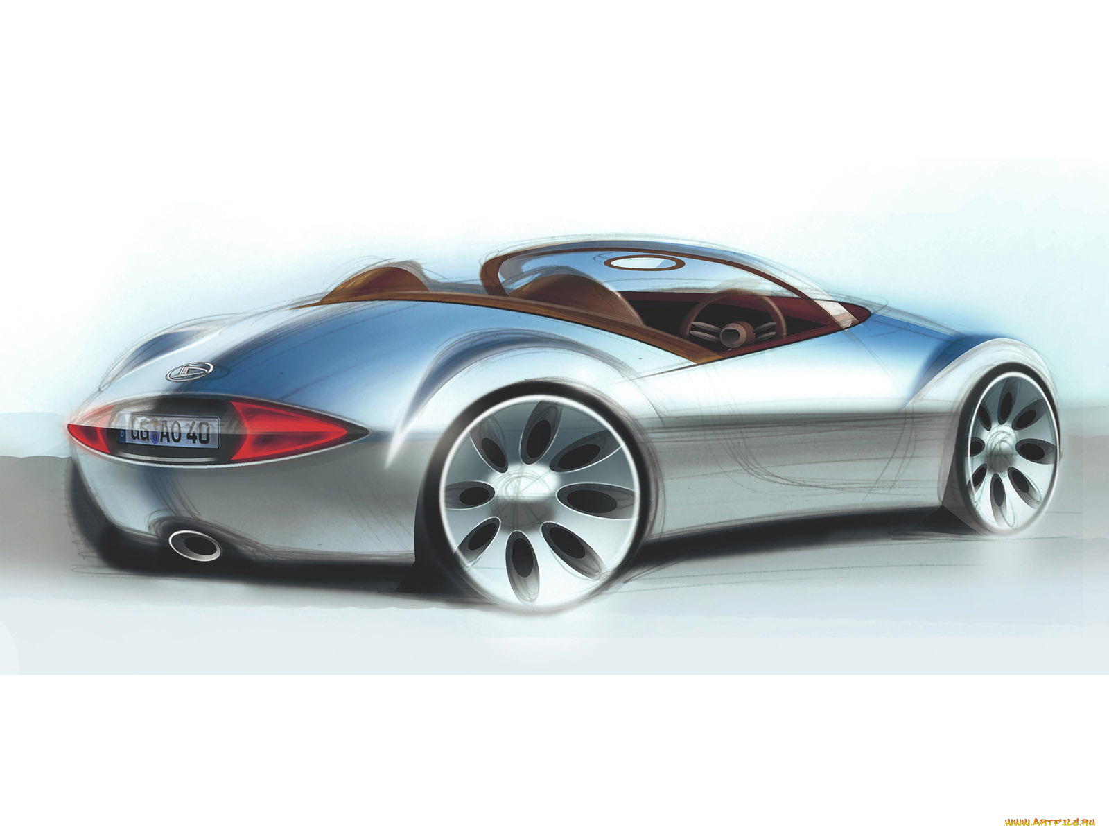 daihatsu, hvs, concept, рисованные, авто, мото