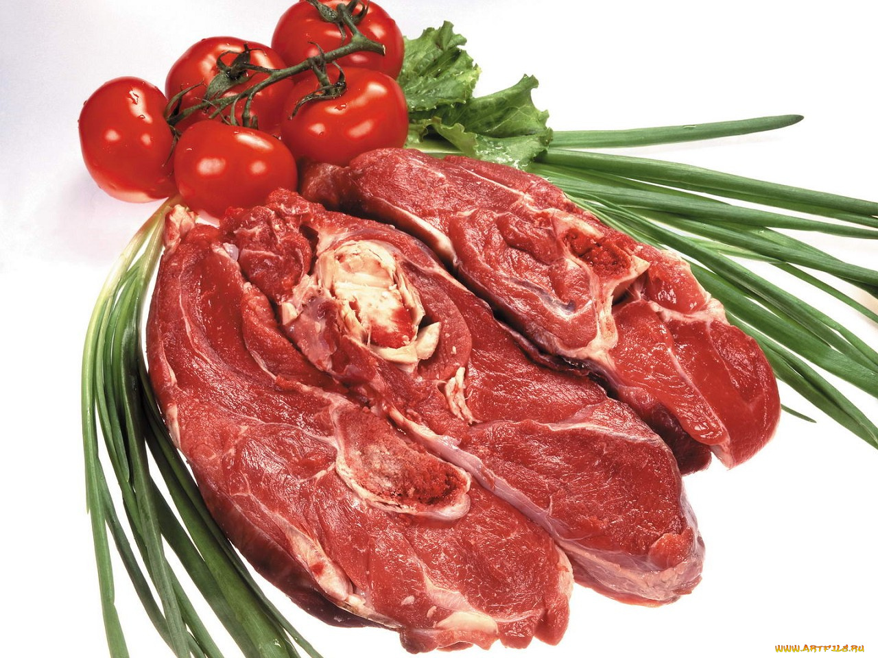 еда, мясные, блюда, томаты, помидоры