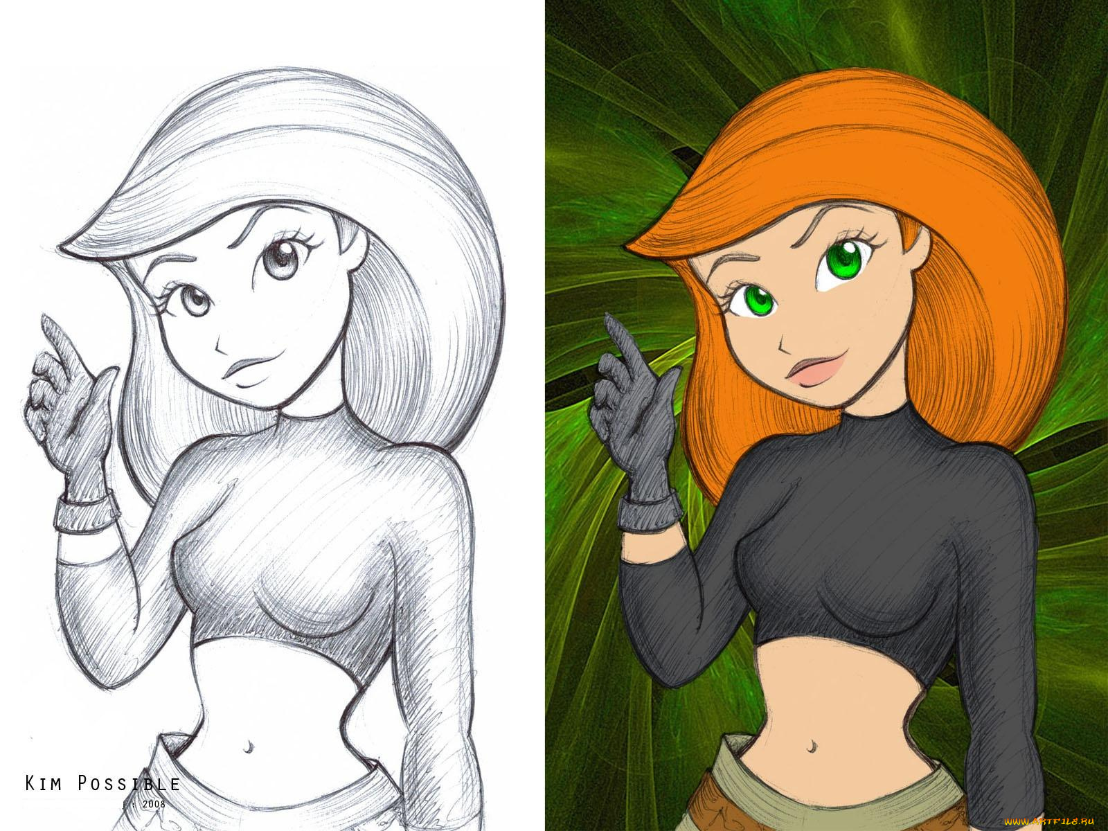 мультфильмы, kim, possible