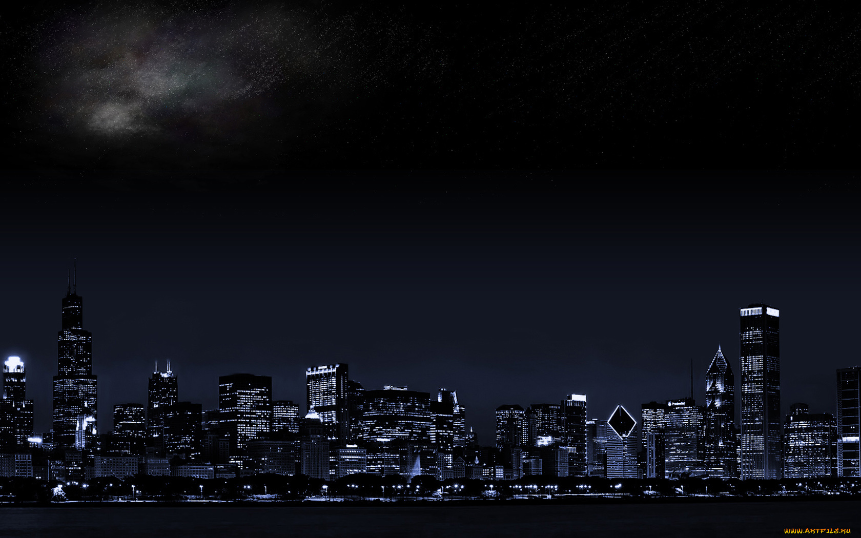 города, Чикаго, сша