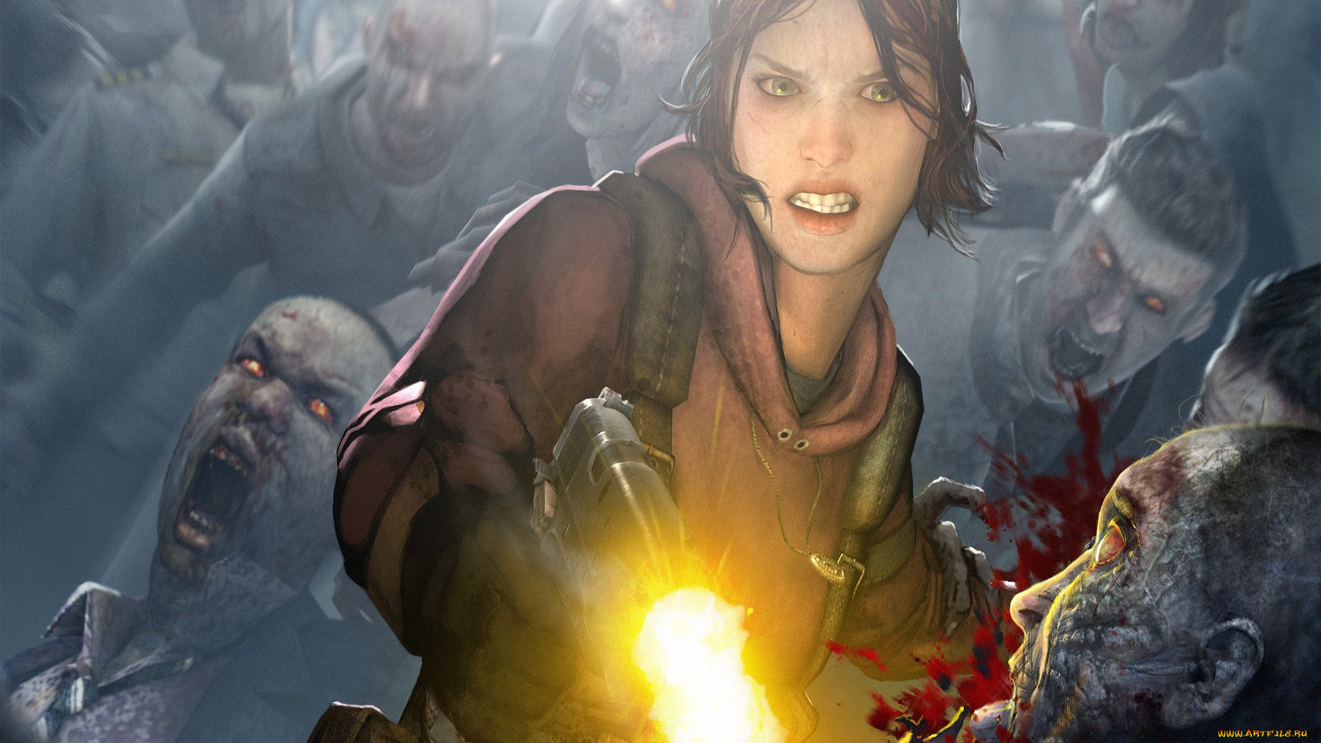 видео, игры, left, dead