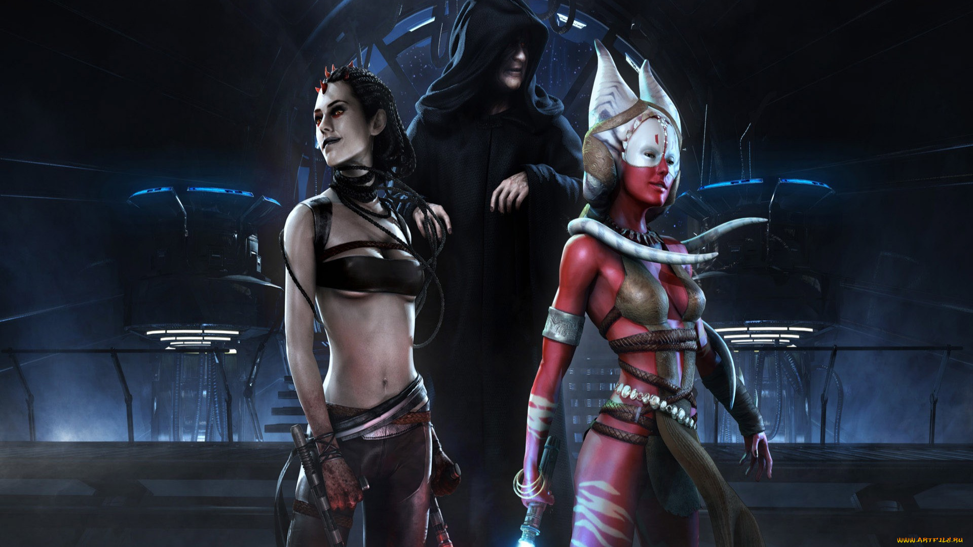 видео, игры, star, wars, the, force, unleashed