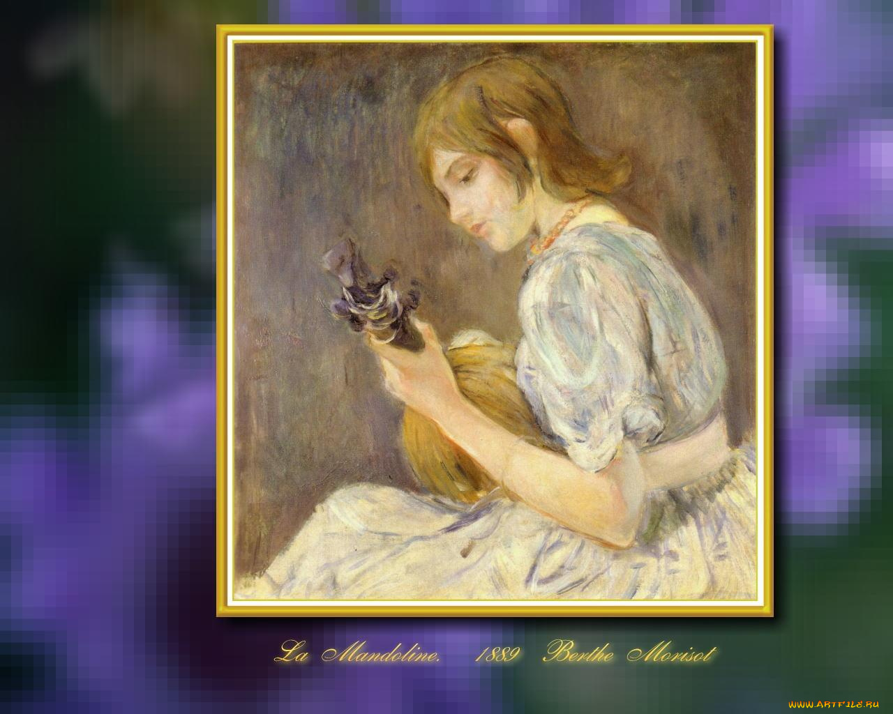 berthe, morisot, рисованные