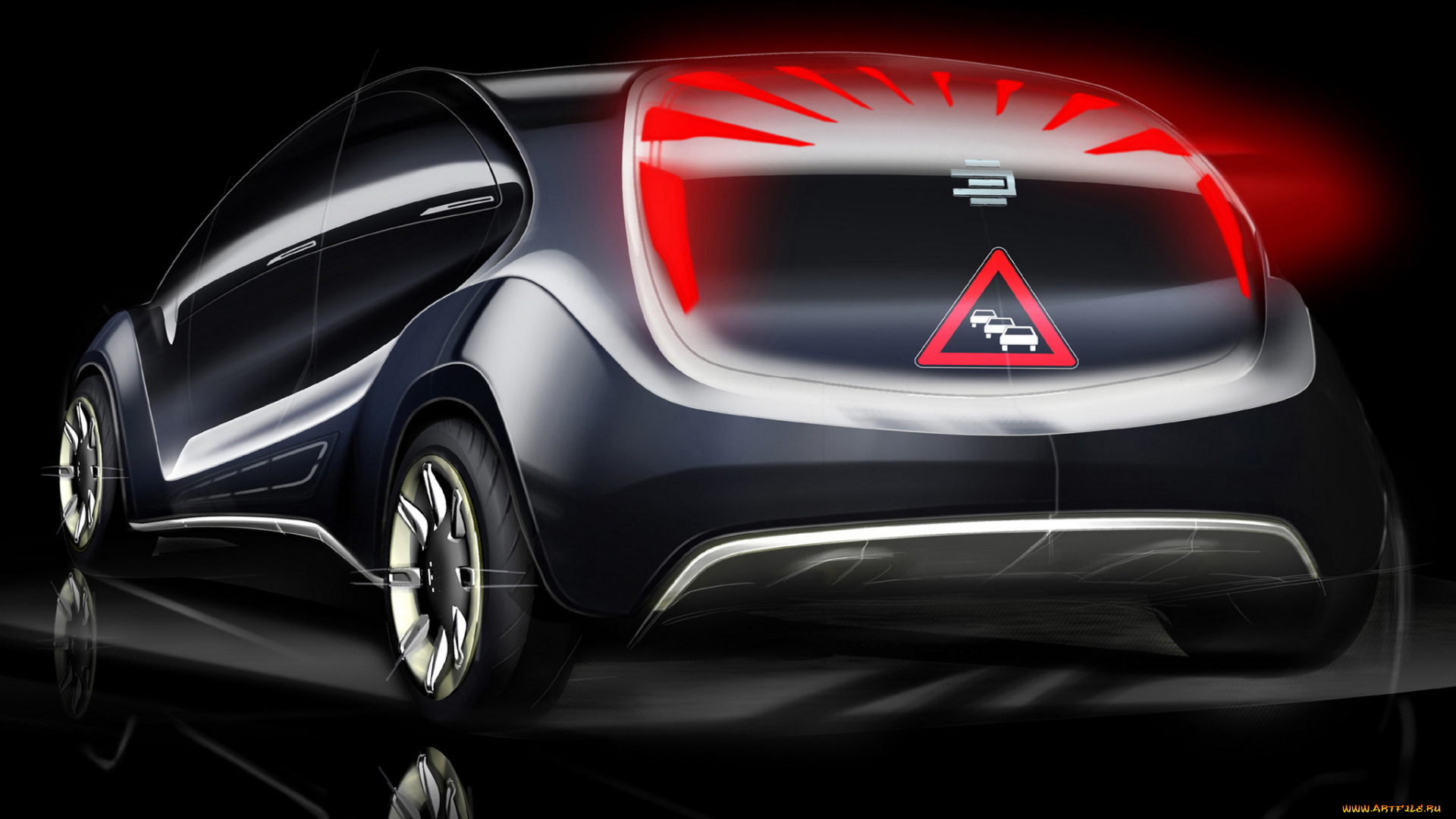 edag, light, car, open, source, автомобили, рисованные