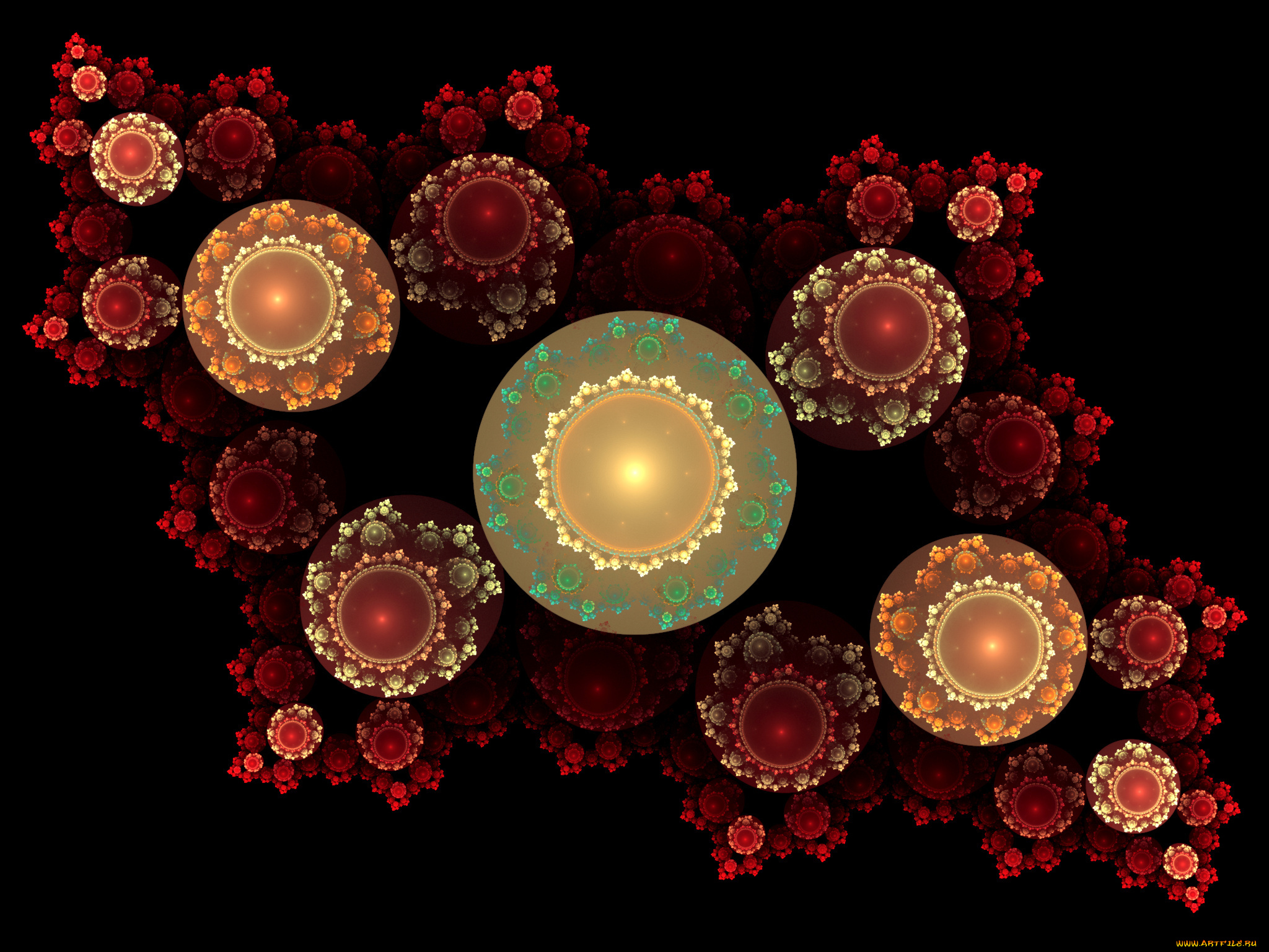 3д, графика, fractal, фракталы, узор, фон