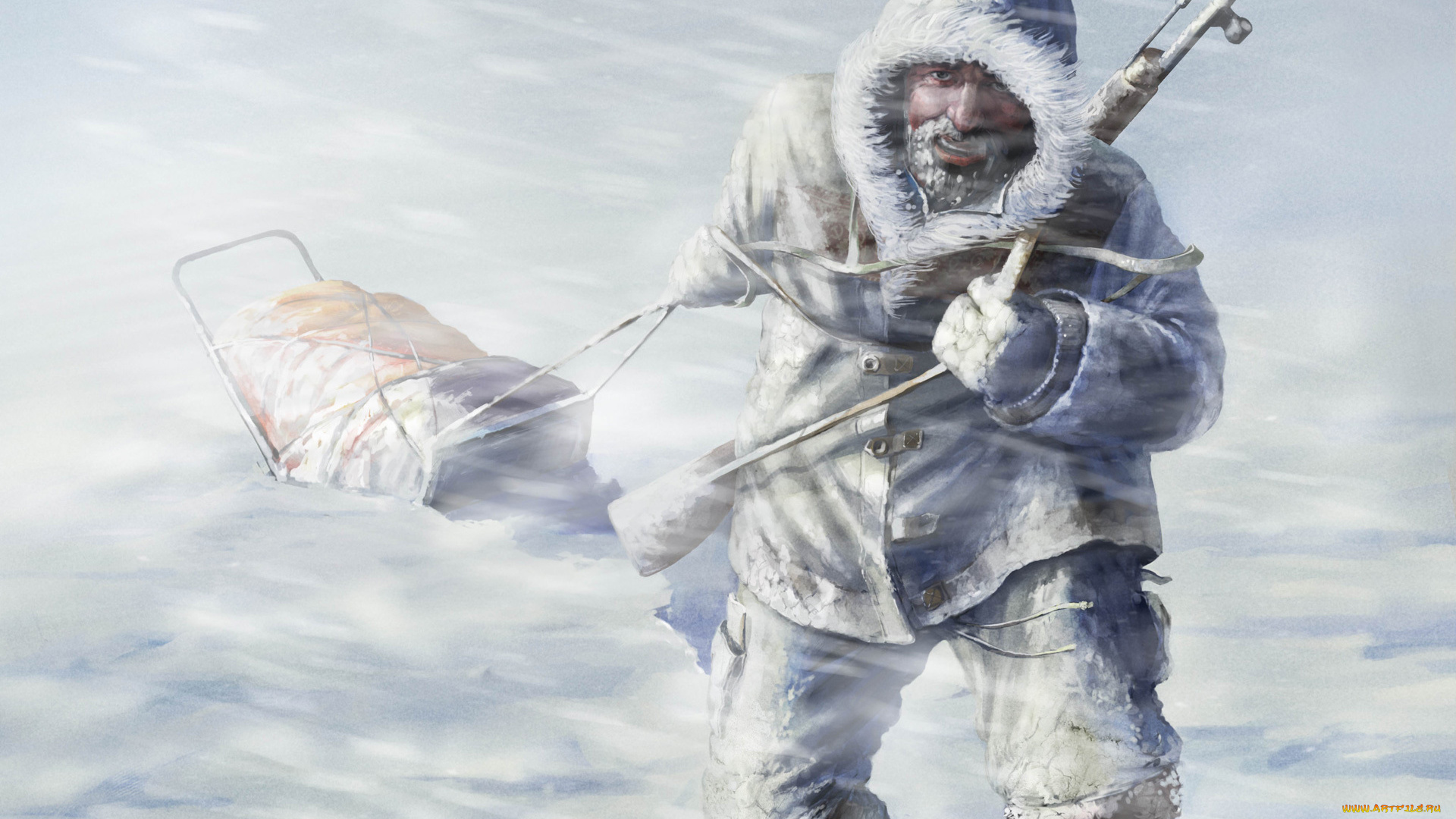 cryostasis, the, sleep, of, reason, видео, игры, сани, зима, человек