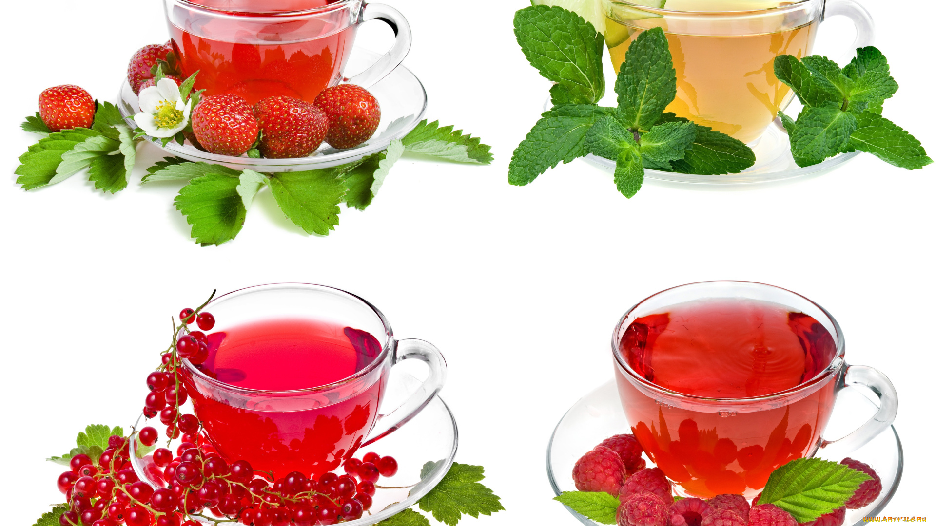 еда, напитки, Чай, чай, с, ягодами
