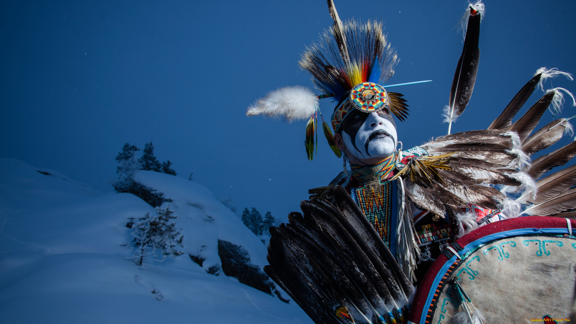 aboriginal, dancer, danny, boy, stephens, мужчины, -, unsort, танцор, danny, boy, stephens, перья, абортген