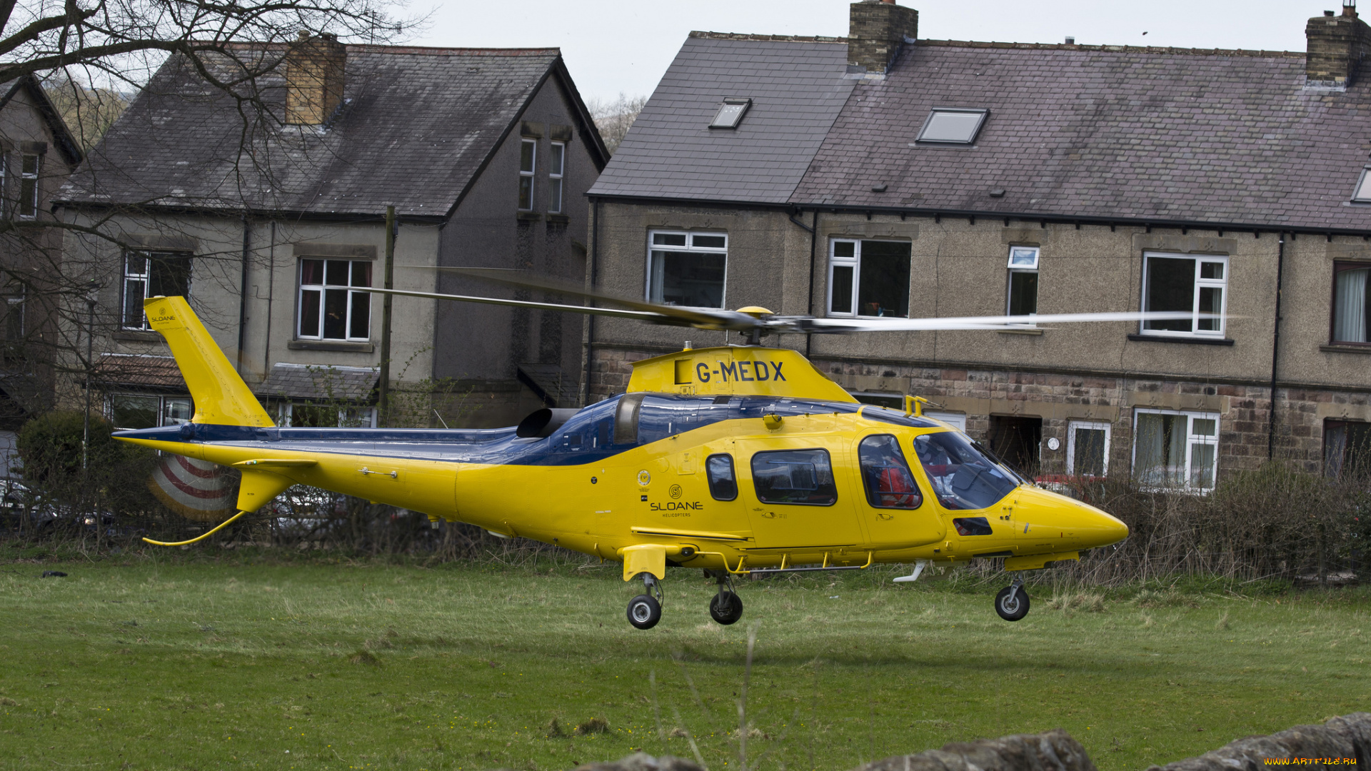 авиация, вертолёты, посадка, вертушка, поляна, усадьба