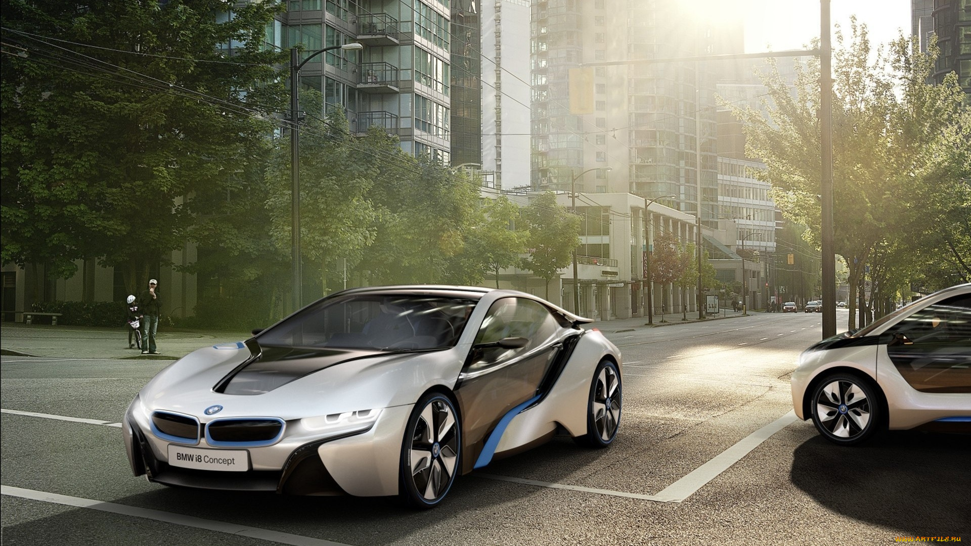 автомобили, bmw, concept, i8, 2012