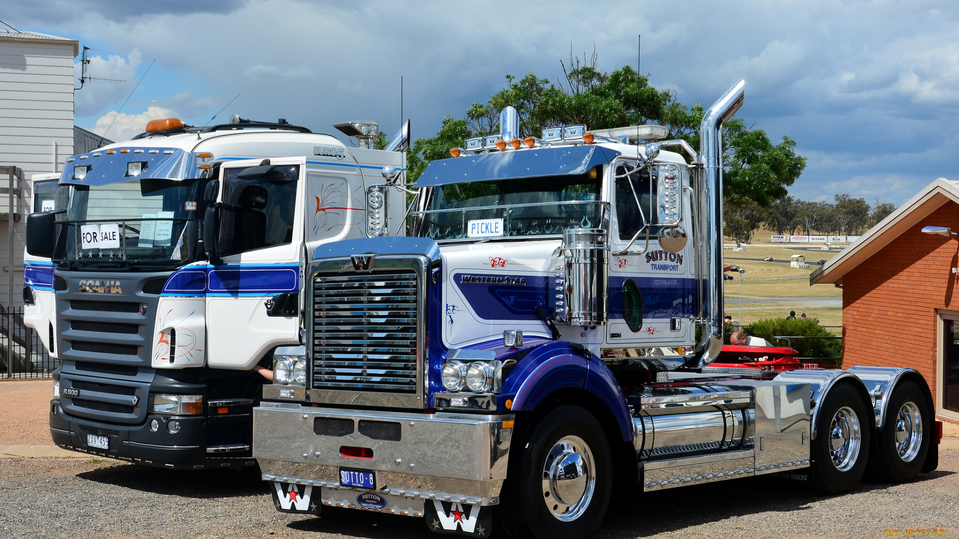 автомобили, грузовики, тяжелые, тягачи