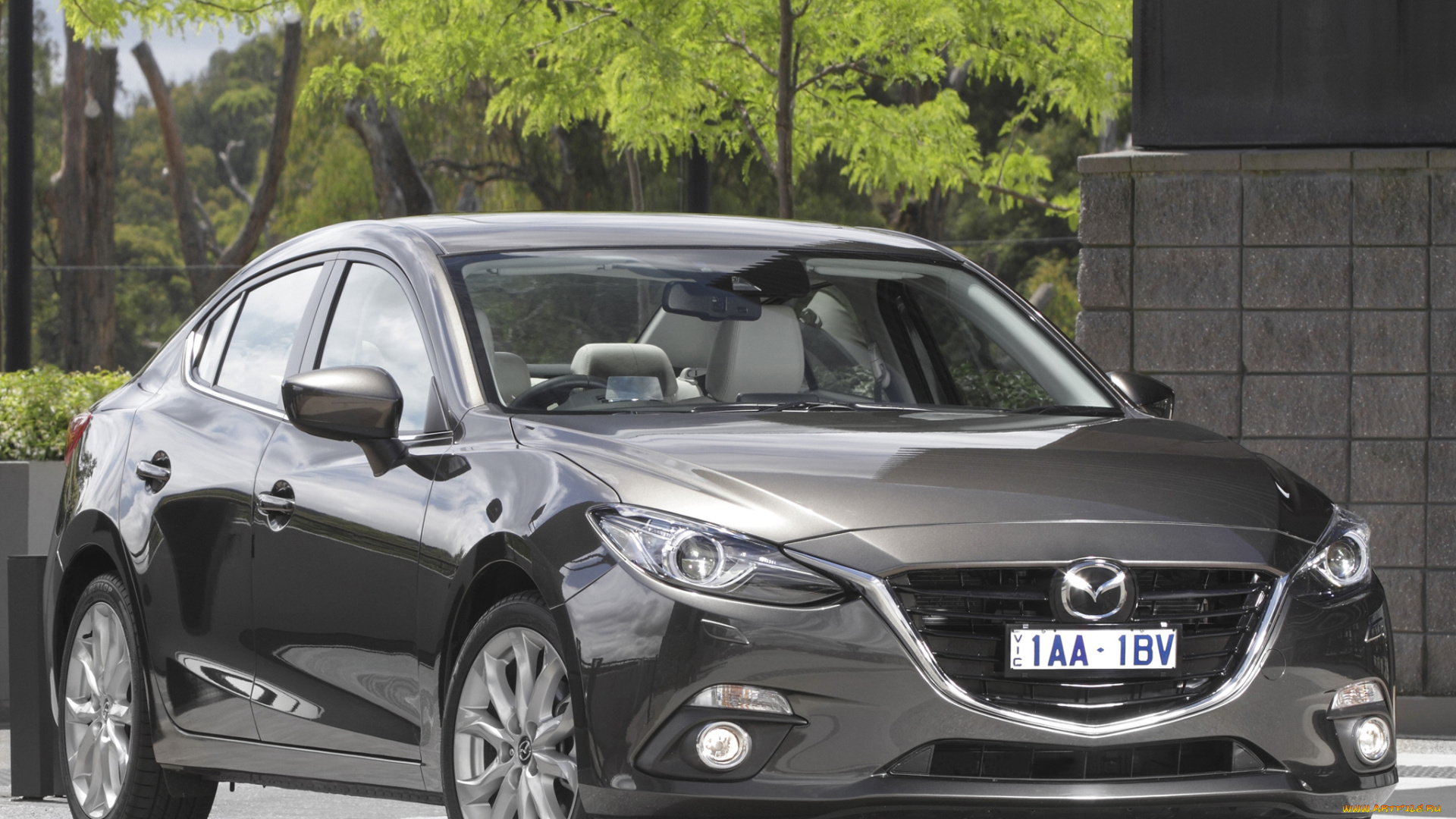 автомобили, mazda, 2013, bm, sedan, au-spec, mazda3, темный