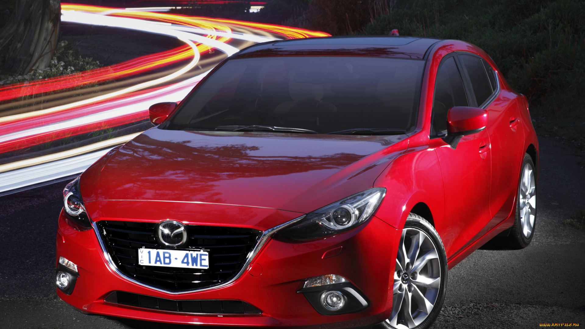 автомобили, mazda, красный, 2013, bm, au-spec, hatchback, mazda3