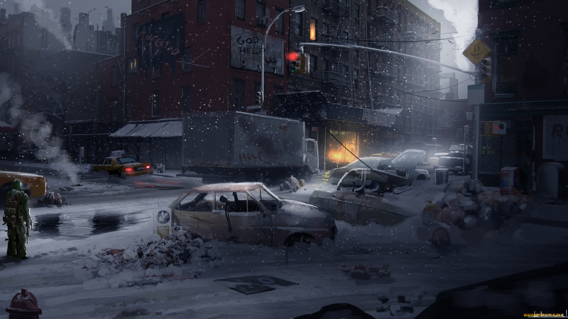 фэнтези, иные, миры, , иные, времена, запустение, постапокалипсис, город, заброшенность