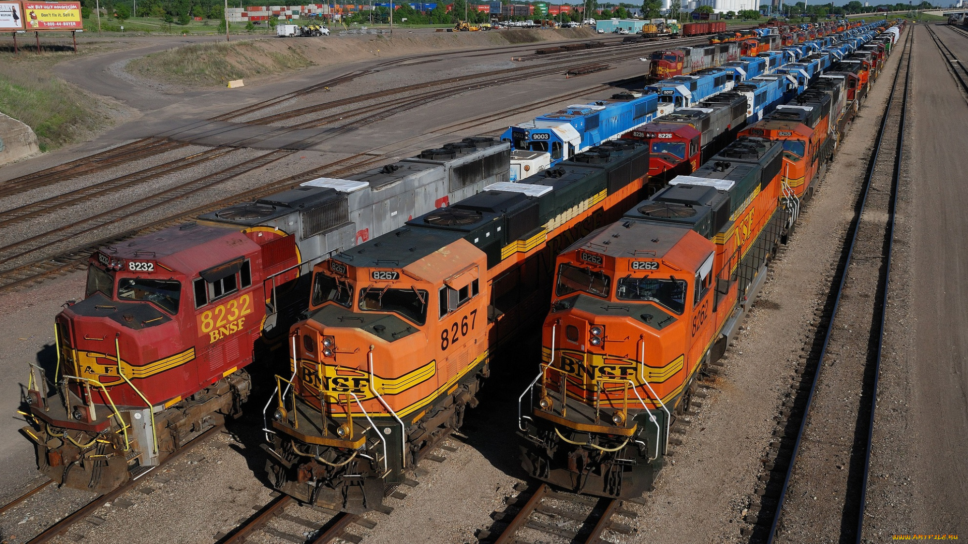 техника, поезда, железная, дорога, рельсы, локомотивы