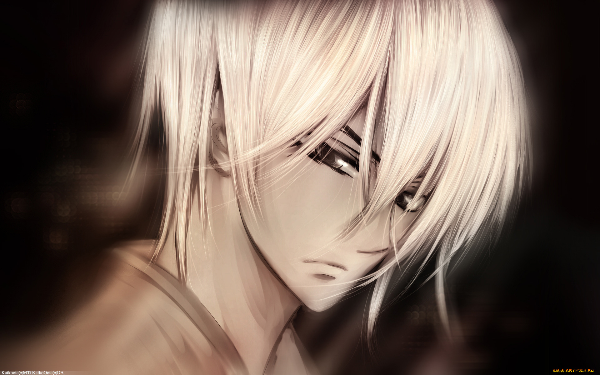 аниме, kamisama, hajimemashita, парень, лицо, волосы