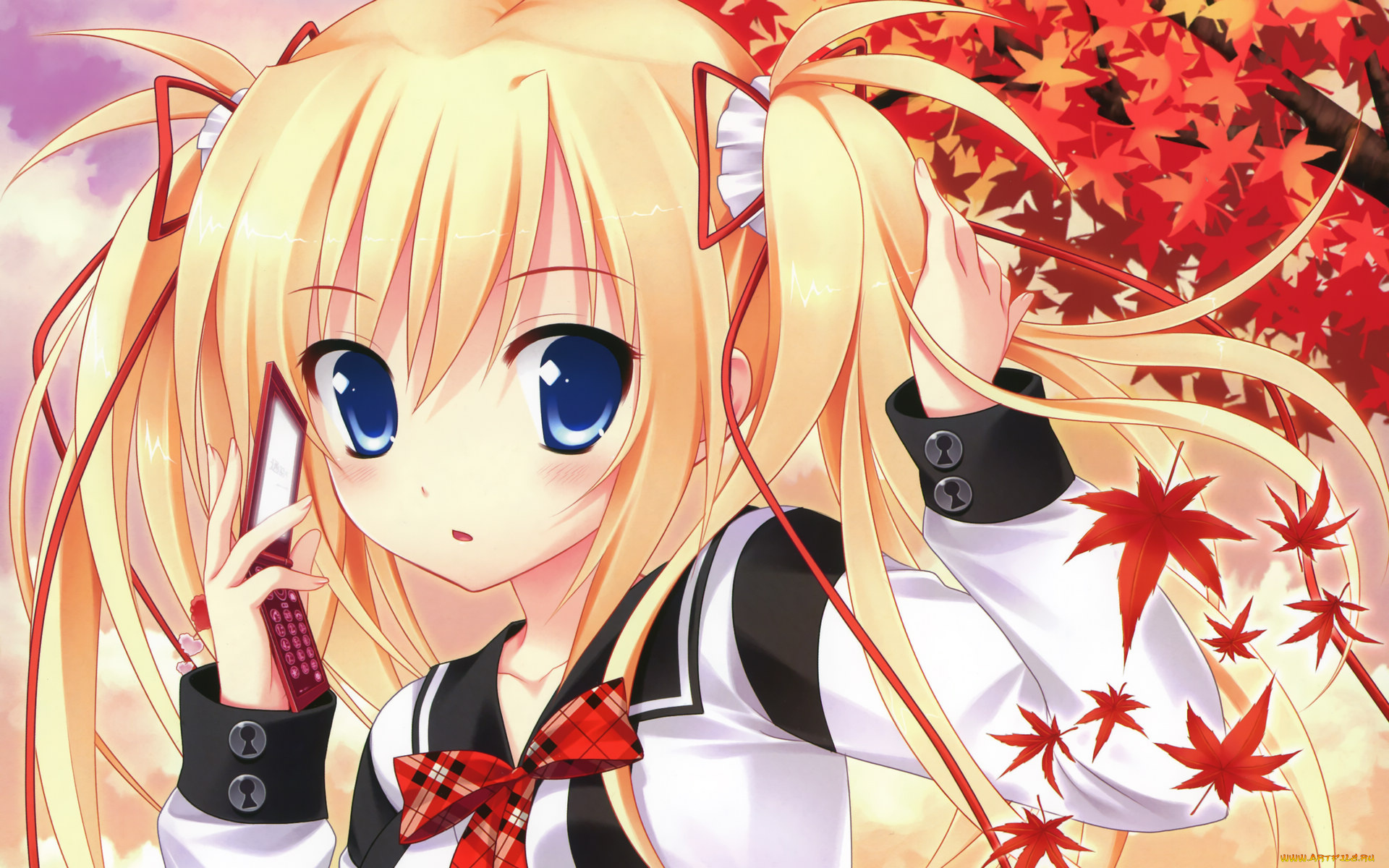 аниме, mecha, con, девушка