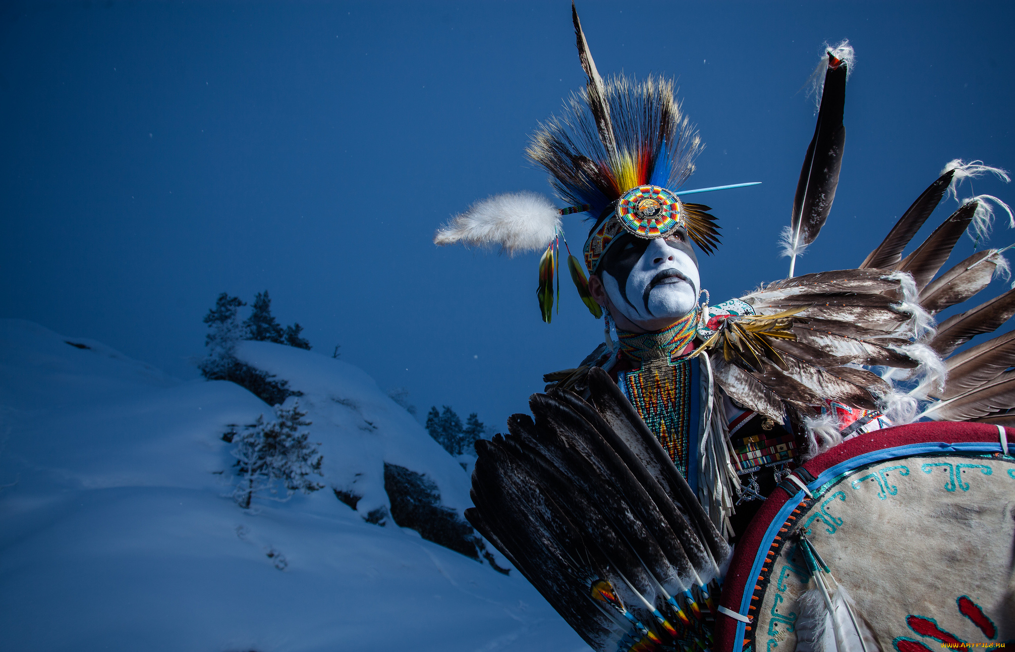 aboriginal, dancer, danny, boy, stephens, мужчины, -, unsort, танцор, danny, boy, stephens, перья, абортген