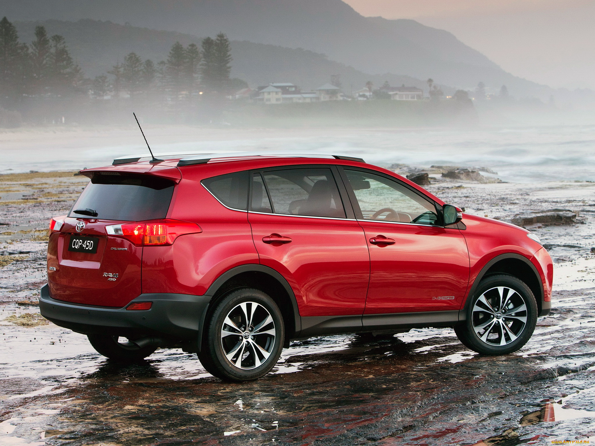 автомобили, toyota, красный, au-spec, rav4