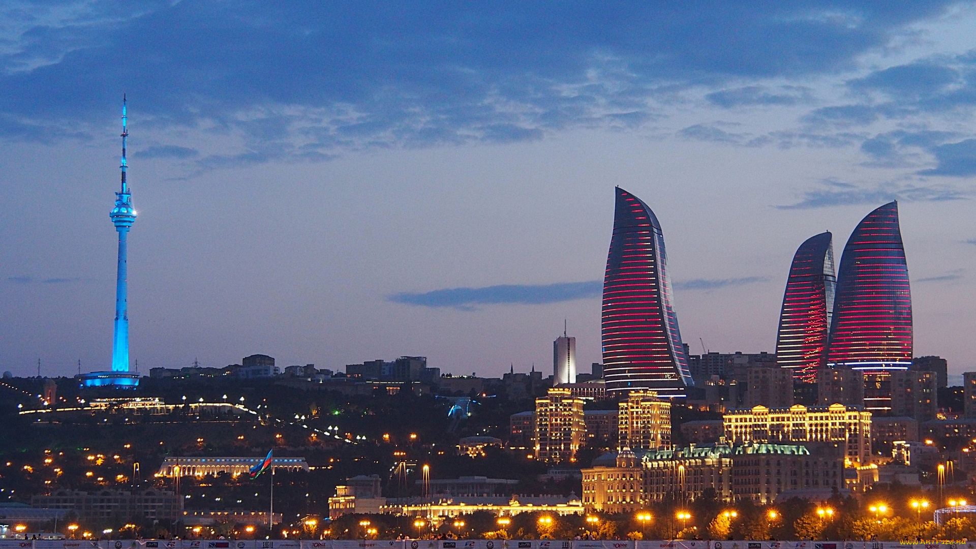 города, баку, , азербайджан, azerbaijan, baku