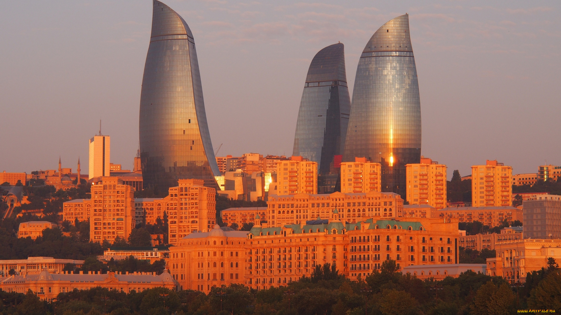города, баку, , азербайджан, azerbaijan, baku