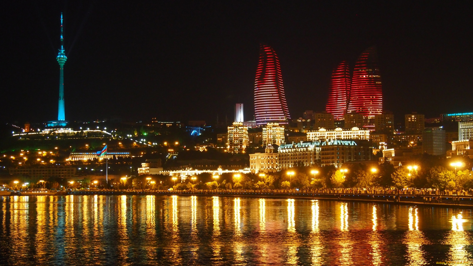 города, баку, , азербайджан, baku, azerbaijan