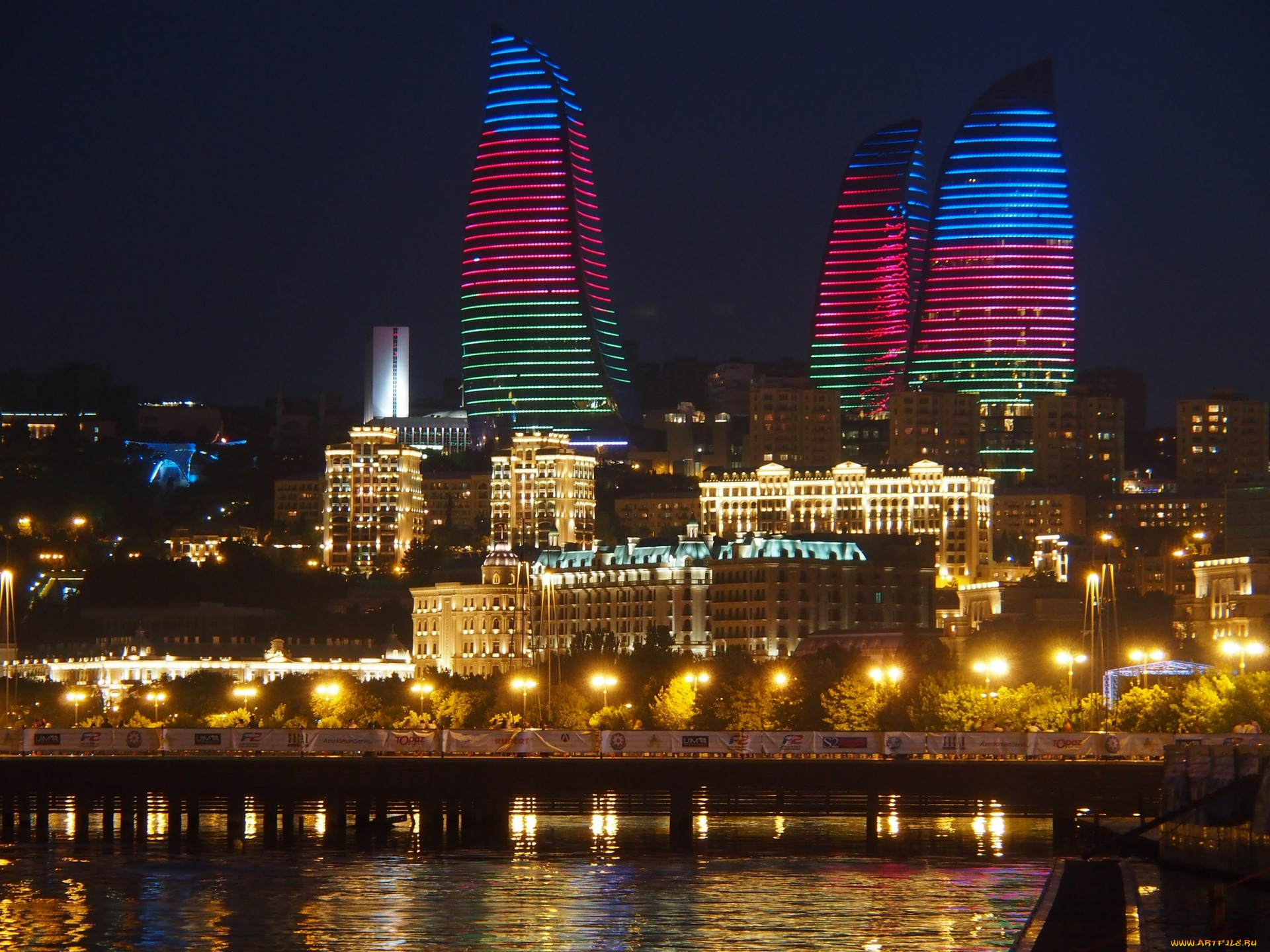 города, баку, , азербайджан, azerbaijan, baku