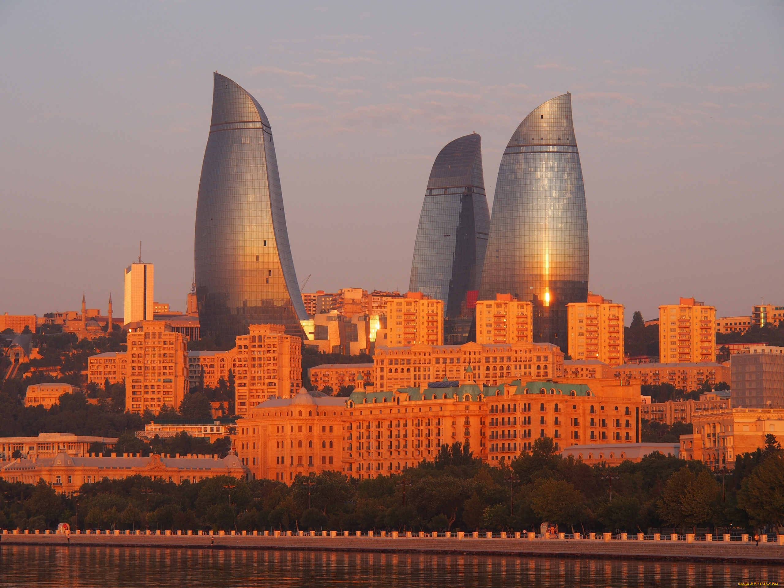 города, баку, , азербайджан, azerbaijan, baku