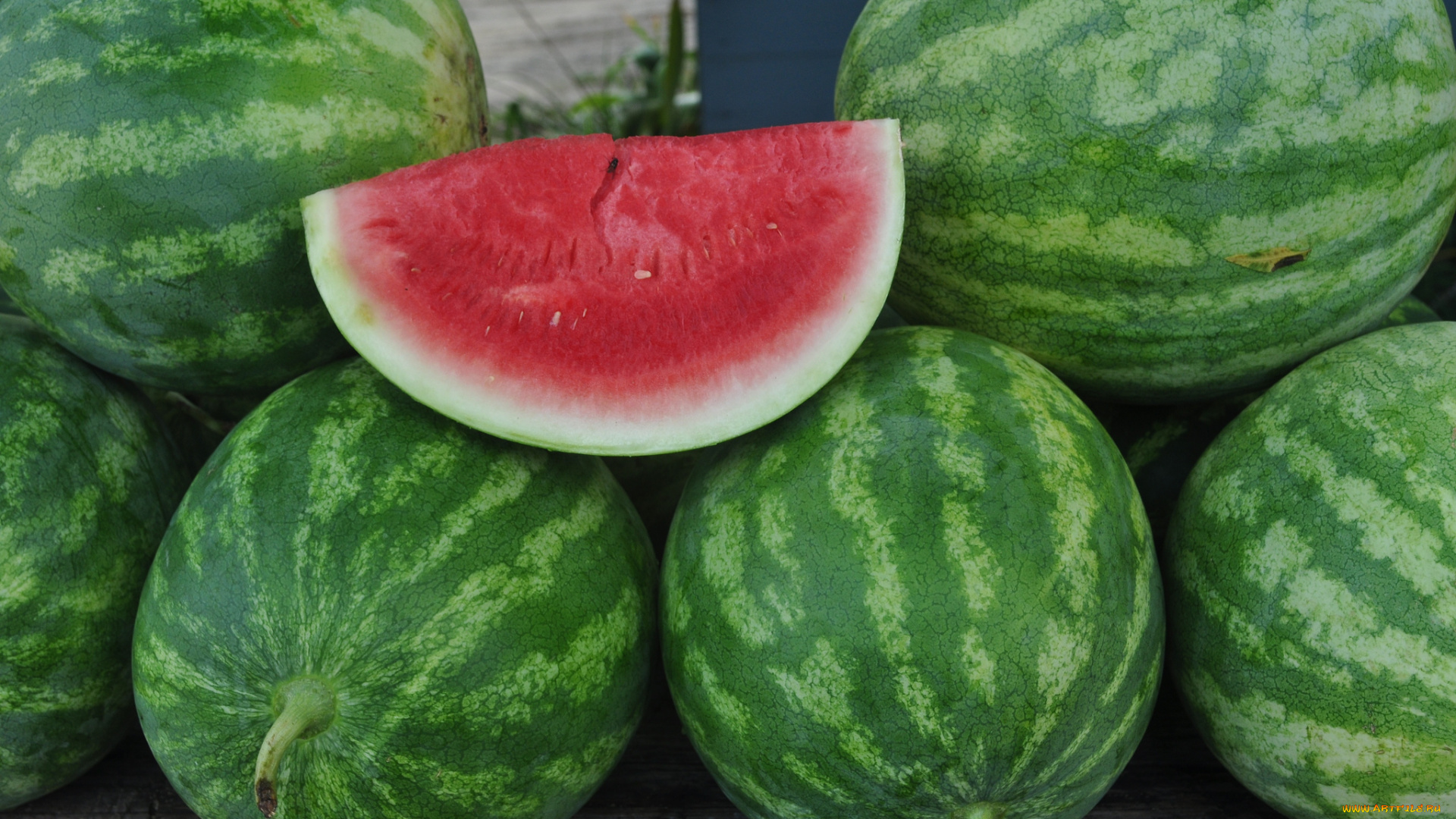 еда, арбуз, ягоды