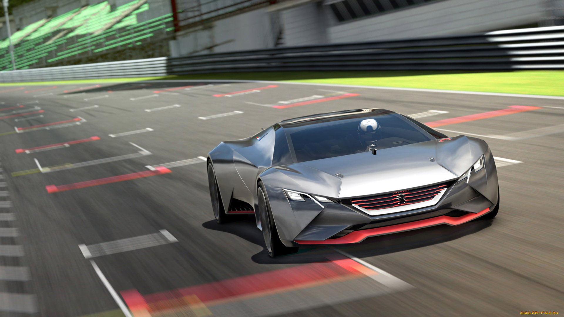 peugeot, vision, gran, turismo, concept, 2015, автомобили, 3д, peugeot, vision, gran, turismo, concept, 2015