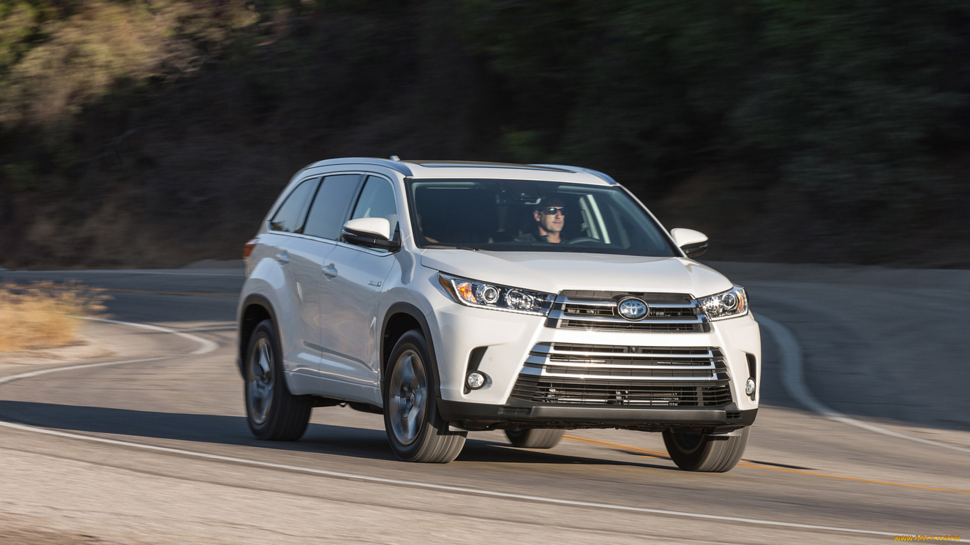toyota, highlander, hybrid, 2017, автомобили, toyota, 2017, hybrid, highlander