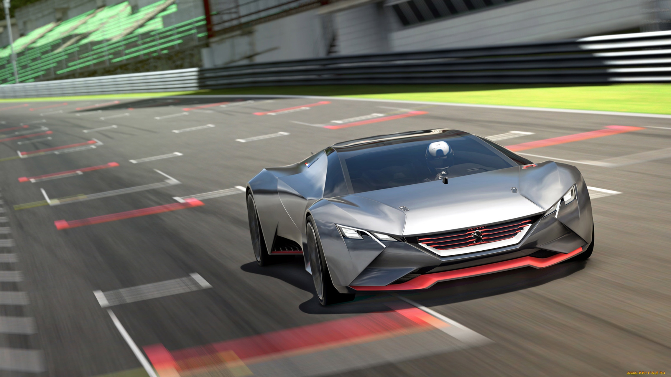 peugeot, vision, gran, turismo, concept, 2015, автомобили, 3д, peugeot, vision, gran, turismo, concept, 2015