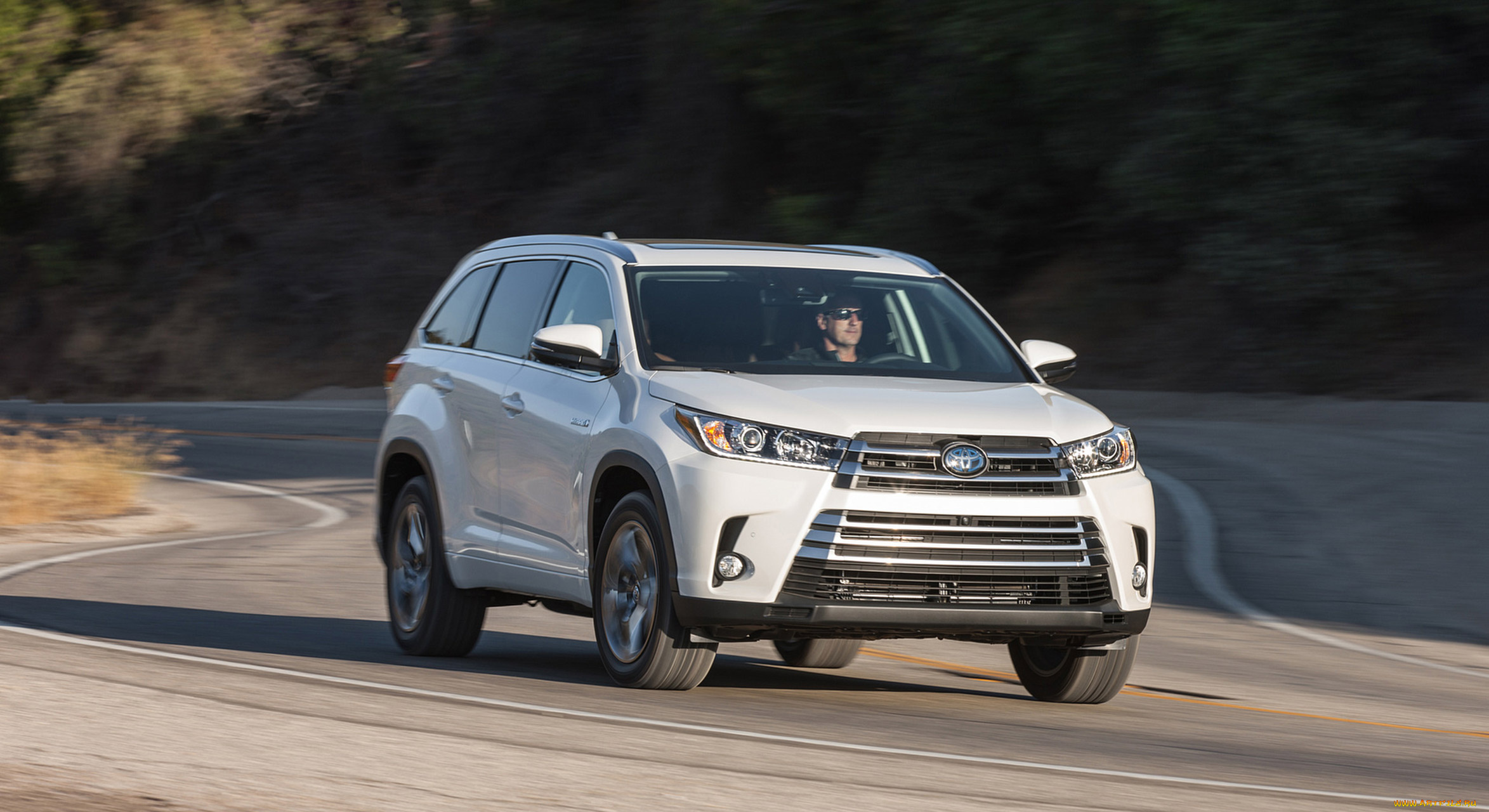 toyota, highlander, hybrid, 2017, автомобили, toyota, 2017, hybrid, highlander