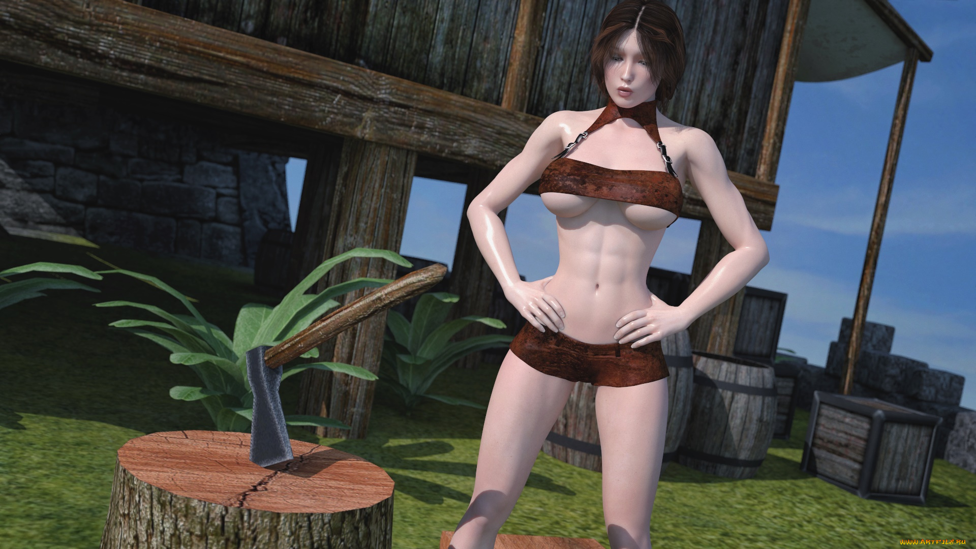 3д, графика, люди, , people, фон, взгляд, девушка