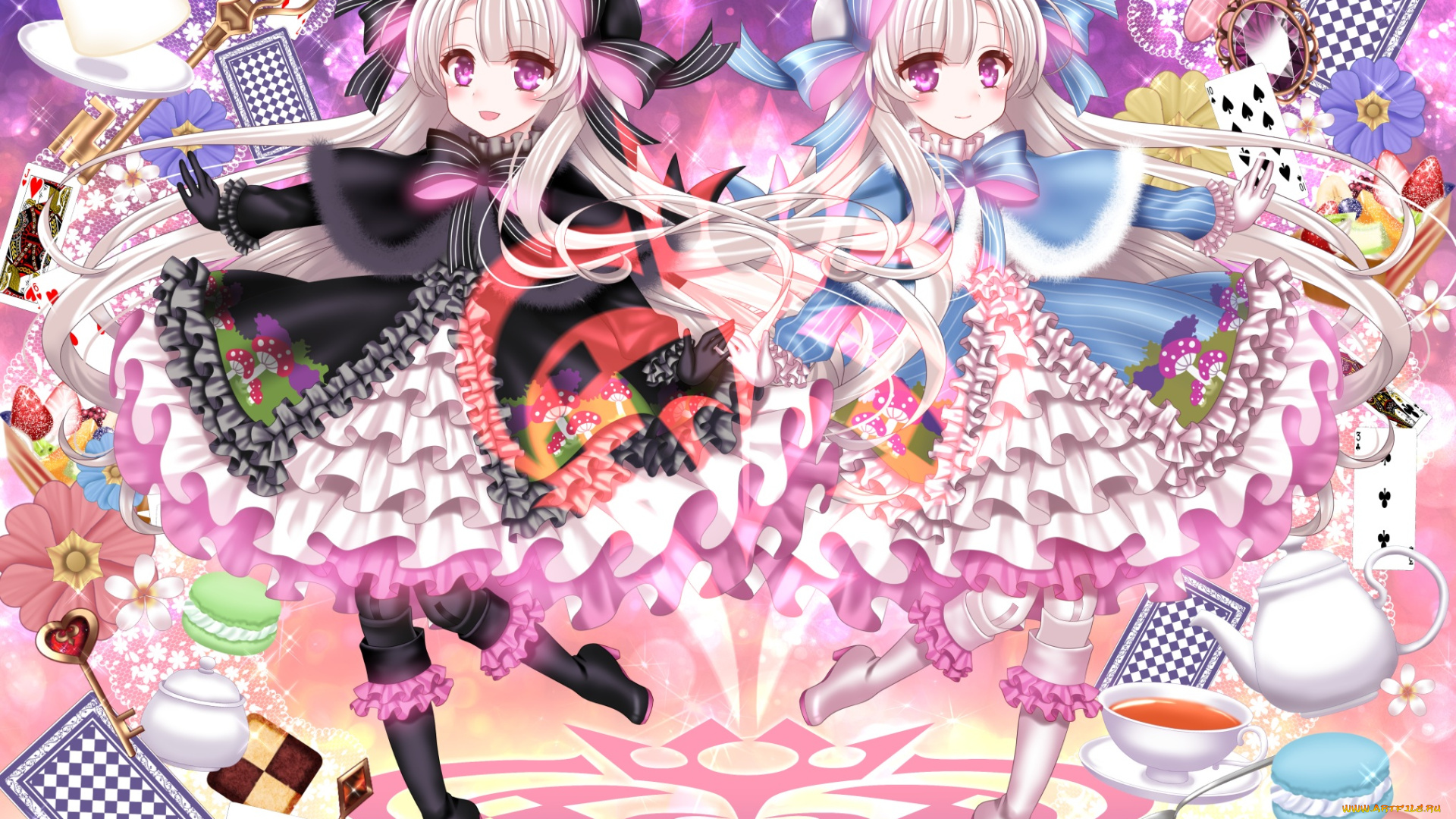 аниме, fate, stay, night, nursery, rhyme