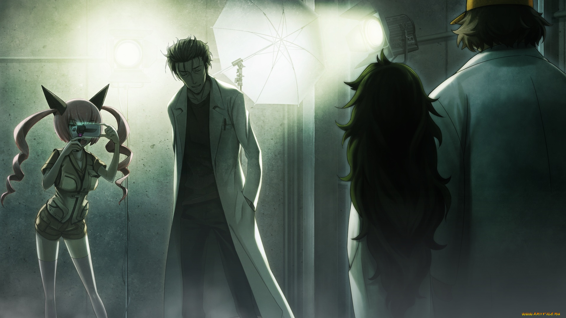 аниме, steins, gate, zero