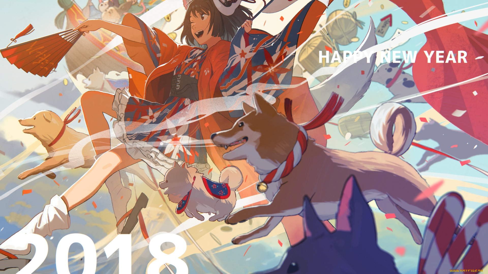 аниме, животные, , существа, pine, yellowpine112