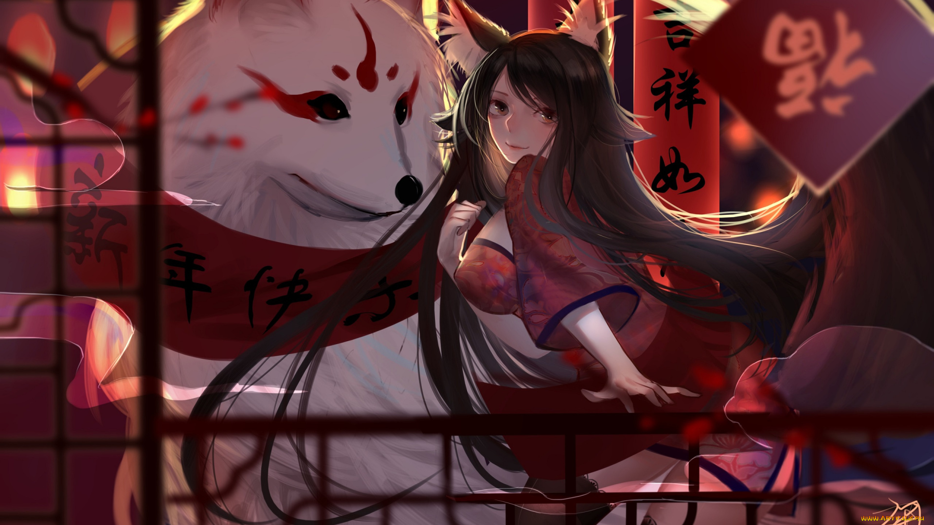 аниме, животные, , существа, tagme, artist