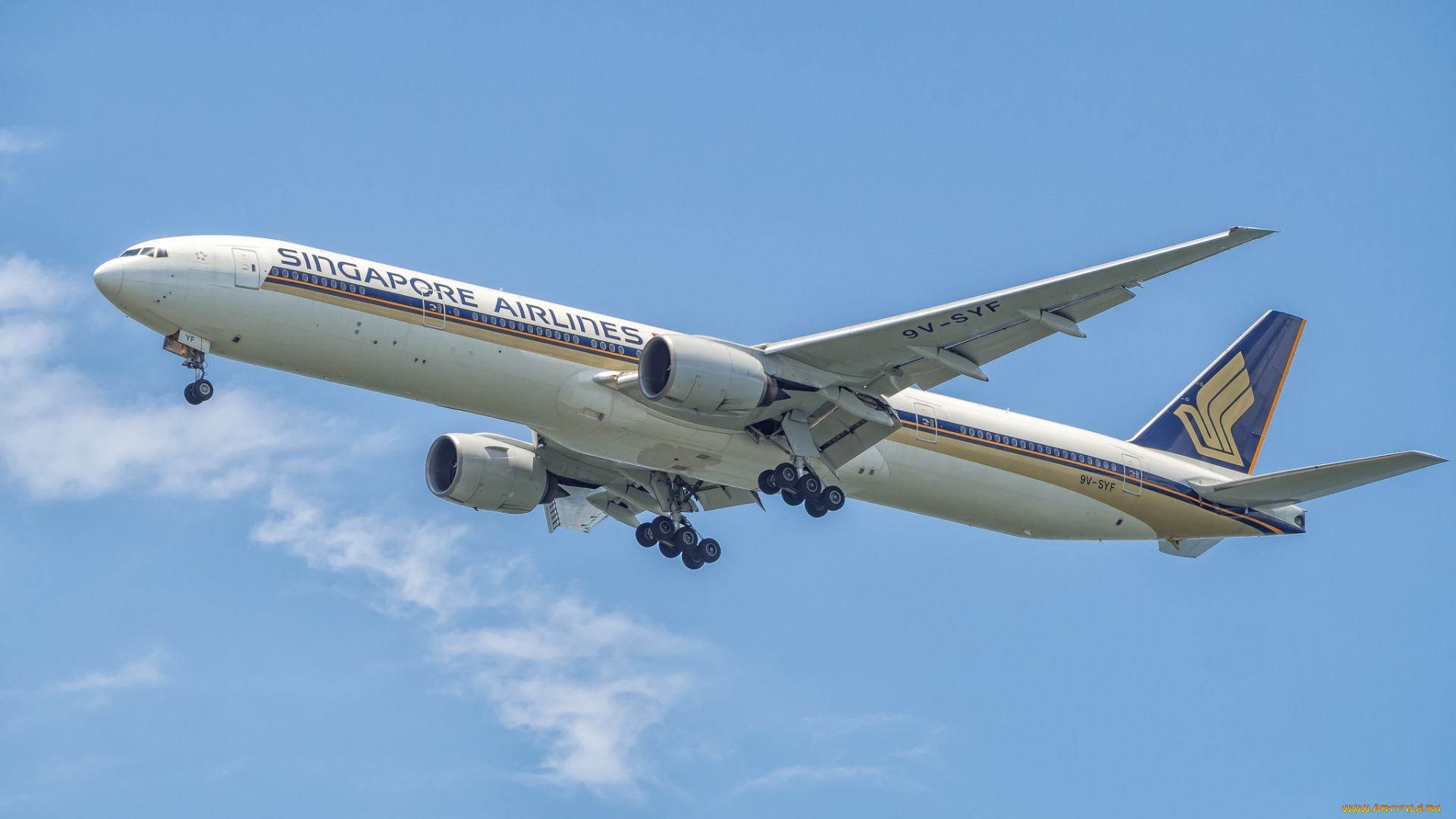 b777-300, авиация, пассажирские, самолёты, авиалайнер