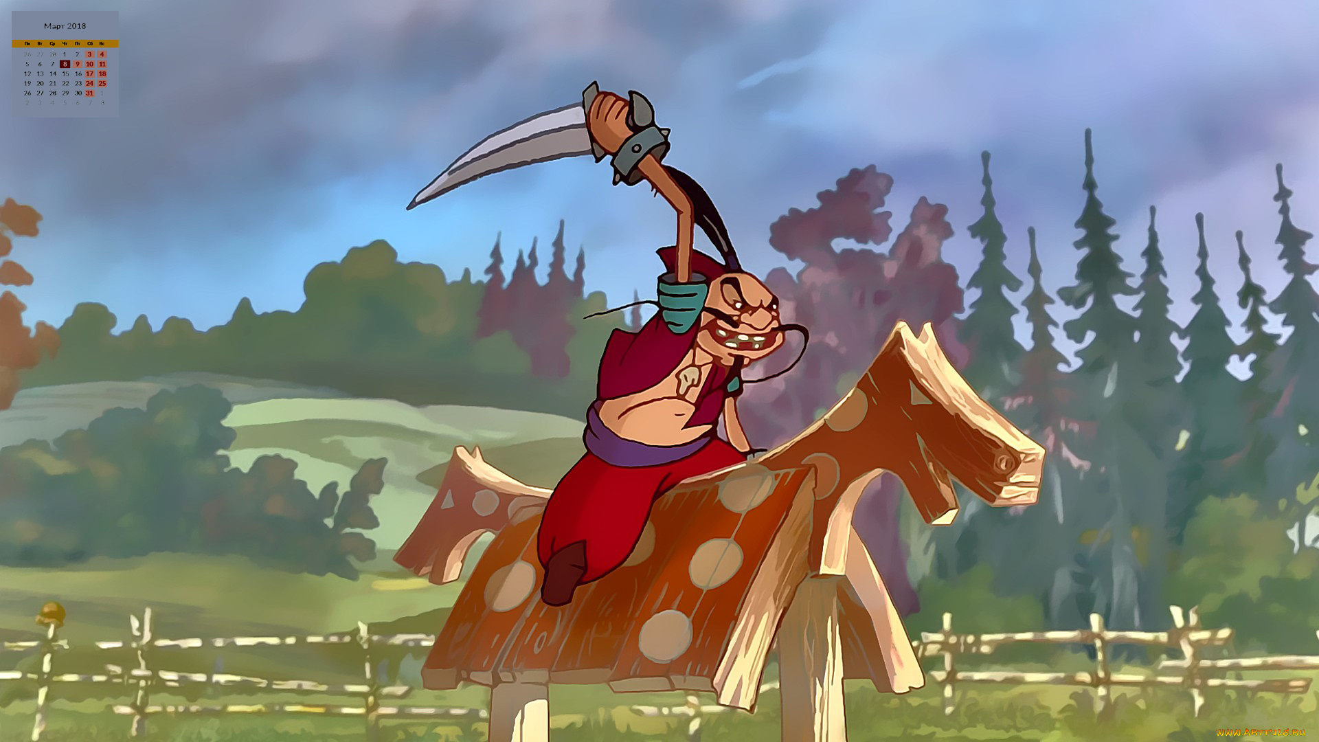 календари, кино, , мультфильмы, оружие, мужчина, 2018