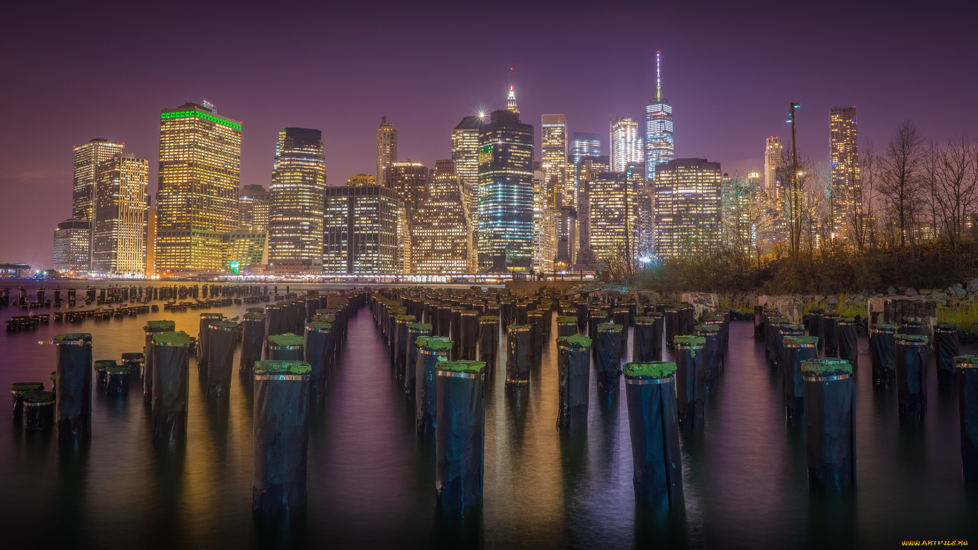 manhattan, города, нью-йорк, , сша, небоскребы, панорама